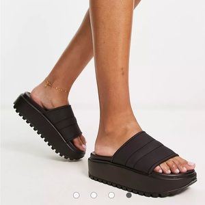 ASOS black sandals